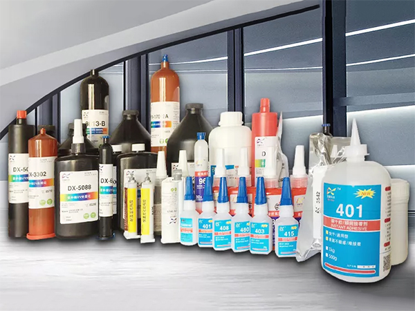 How can uv glue be bonded without leaving any marks